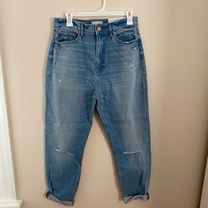 Loft High Rise Boyfriend Jeans NWT